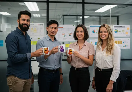 Коллективы отделов компаний