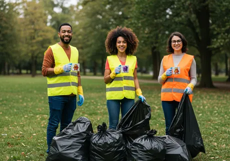 Команды по уборке окружающей среды