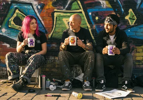 Команды граффити и уличного искусства