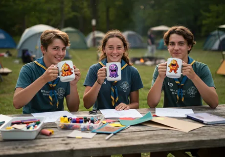 Отряды летнего лагеря